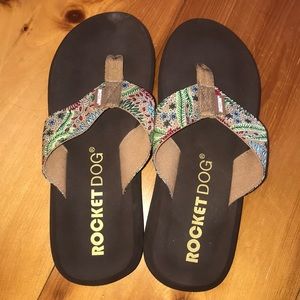 Rocket dog flip flops